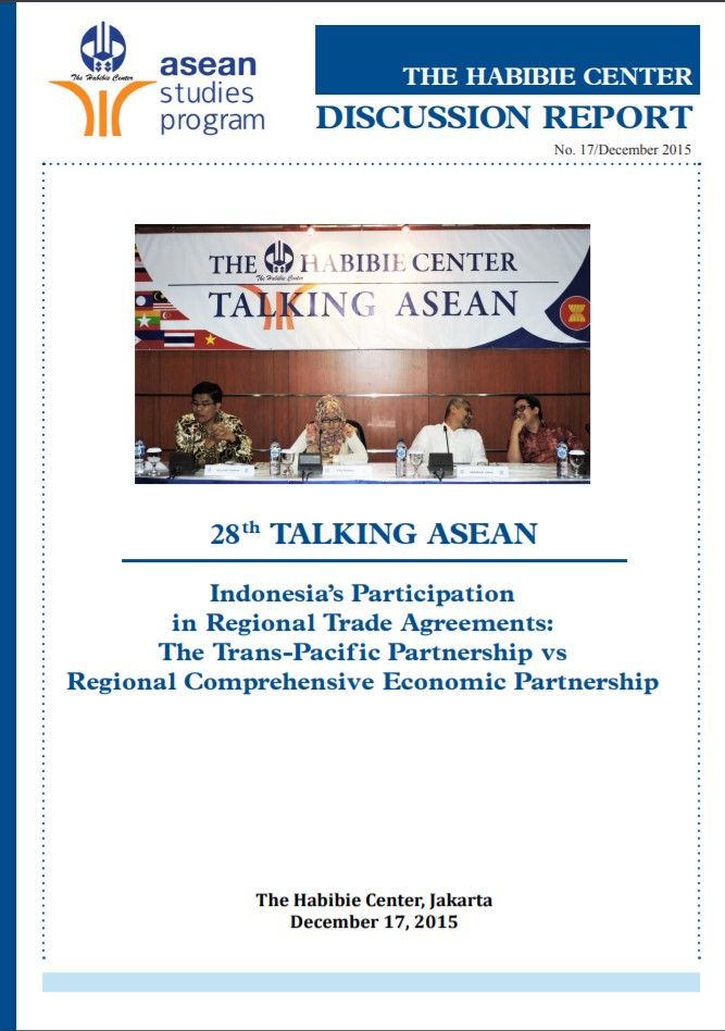 Indonesia's Participation in Regional Trade Agreements: The Trans-Pacific Partnership vs Regional Comprehensive Economic Partnership