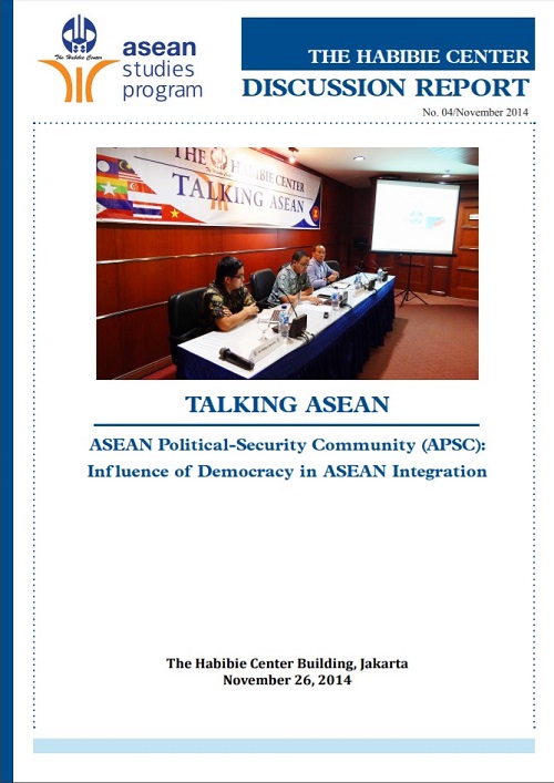 ASEAN Polical-Security Community (APSC): Influence of Democracy in ASEAN Integration